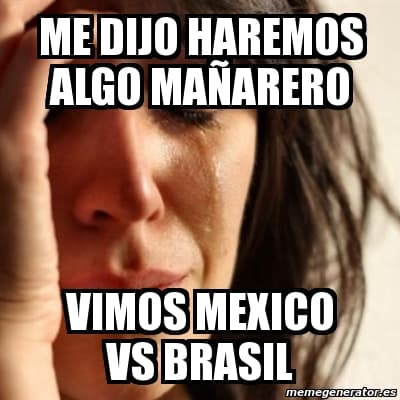 Ya sabemos el resultado final del Grupo F, por lo que México jugará en contra de Brasil este próximo lunes por la mañana.
