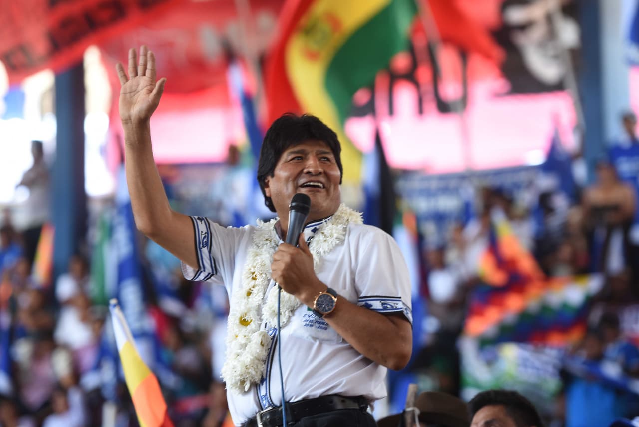 El presidente Evo Morales buscará un cuarto mandato en Bolivia, desafiando a la constitución