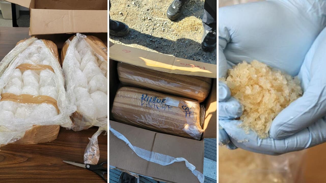 Decomisan $110,000 en metanfetamina y arrestan a dos traficantes sospechosos de Los Ángeles y Ceres