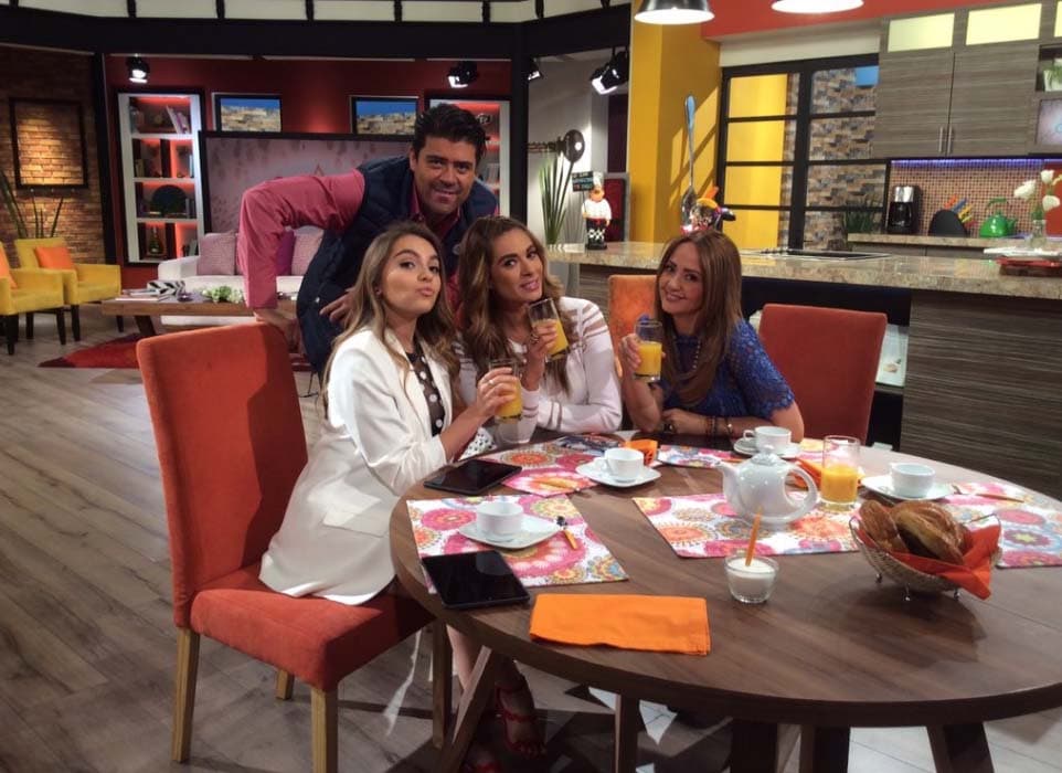 Un gustazo tener a Sofia Castro desayunando con nosotros.