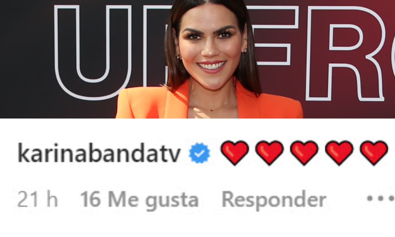 Karina Banda fue una de las primeras en dejarles estos corazones.
<br>