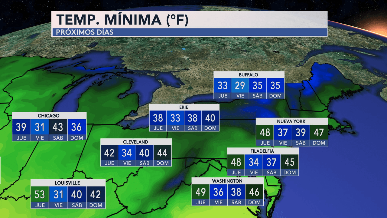 Primer 'frío invernal' en mayo en más de 40 años: vórtice polar golpeará el noreste durante el fin de semana