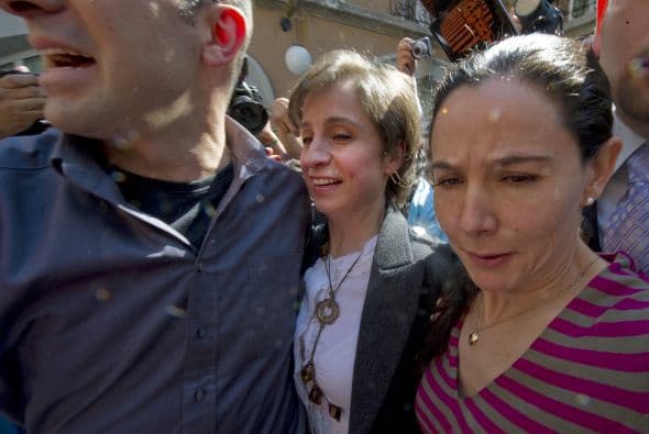 La reportera manifestó que tiene toda la intención de reincorporarse a su espacio noticioso.