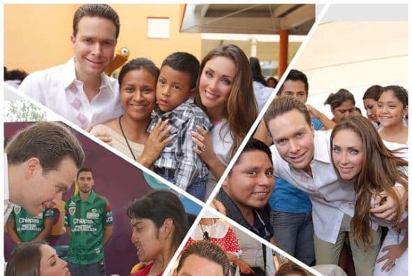 Se comenta que el esposo de la cantante podría buscar la presidencia de México en el futuro.