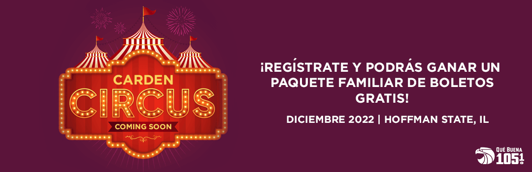 Gana paquete familiar para Carden Circus