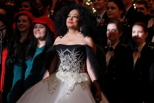 Otros artistas que participaron en el concierto fueron Diana Ross, Demi Lovato, Scotty McCreery, ganador de "American Idol", y Megan Hilty, actriz del drama musical "Smash" de la NBC.