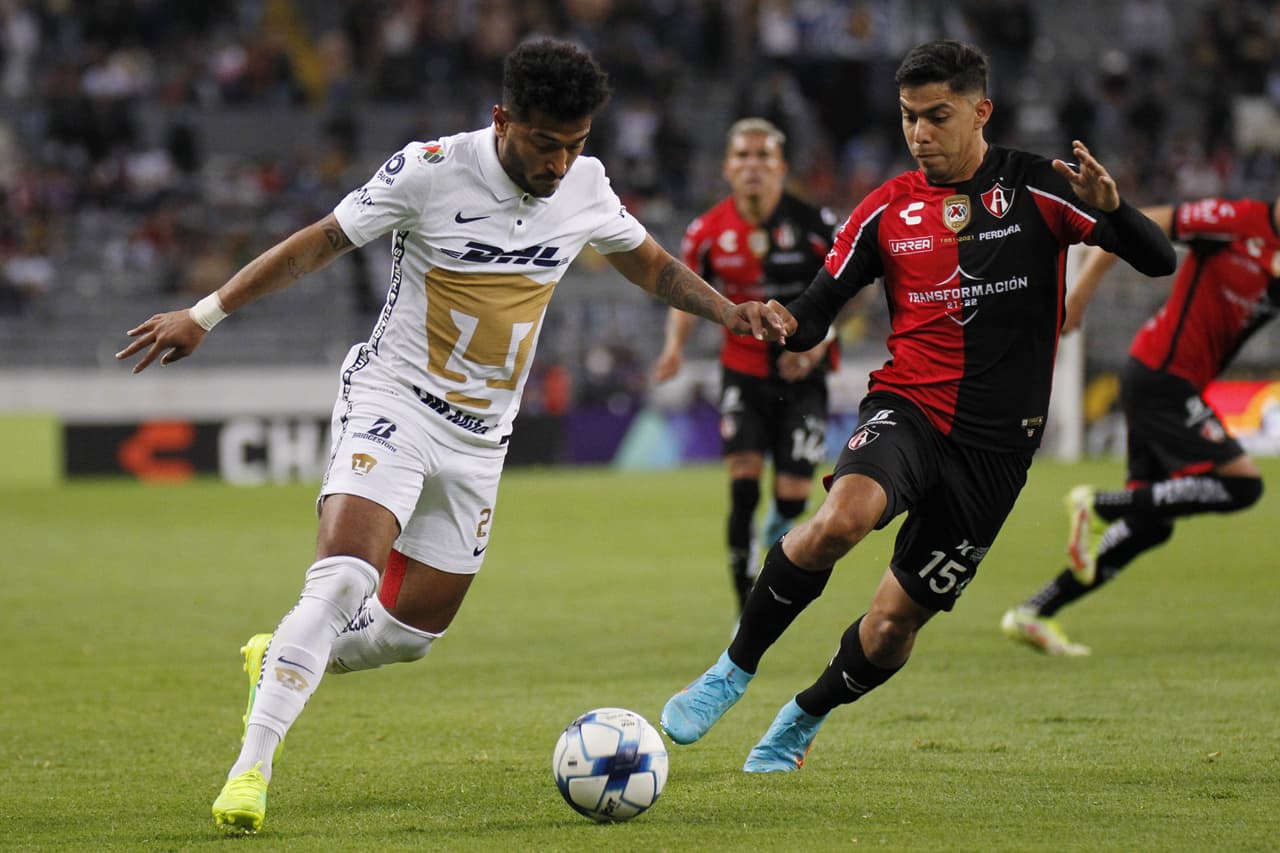 Atlas y Pumas no se hicieron daño en un buen partido de futbol en el que ambos equipos tuvieron sus oportunidades.