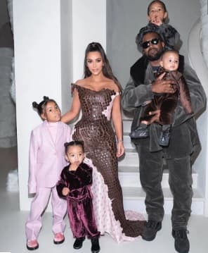 "Año Nuevo perfecto en Wyoming", escribió también en un breve video publicado en su historia de Instagram.