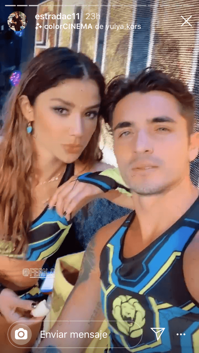 En ese material, Estrada aseguró que la relación con 'Ferka' era solo "farándula". 
<br>
