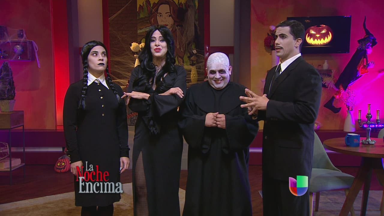 Suzette Bacó como Morticia, Glerys como Wednesday, Emmanuel como el tío Fester, Jafet se convirtió en Gomez Addams y Julio Channel en Pugsley Addams. ¡No te lo puedes perder!