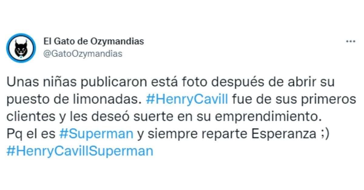 hacen viral a Henry Cavill