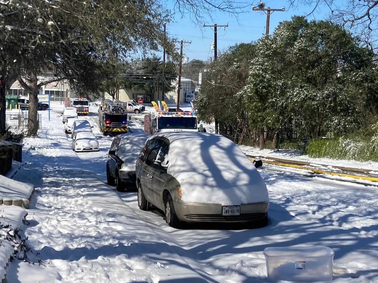 Zonas del centro de San Antonio registraron más de cinco pulgadas.