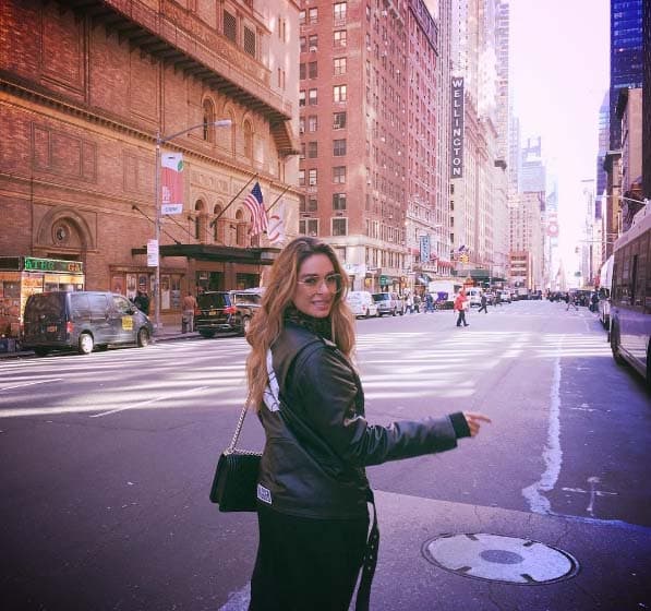 Galilea Montijo nos sorprendió con su escapada de Nueva York. Ella adora esa ciudad.