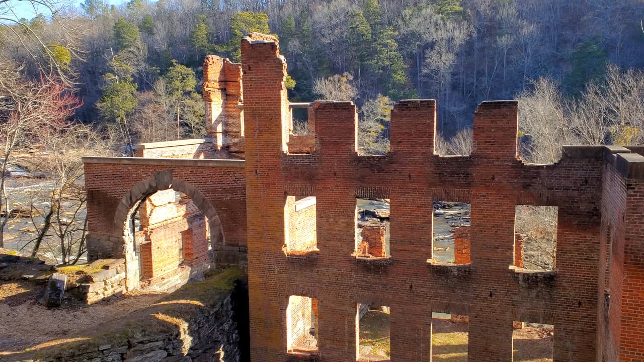 Las instalaciones se quemaron en 1864, luego de que el Ejército de la Unión lo prendiera en llamas.