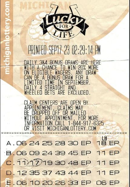 Un error que se convirtió en golpe de suerte: ganó $25,000 al año de por vida en la lotería 