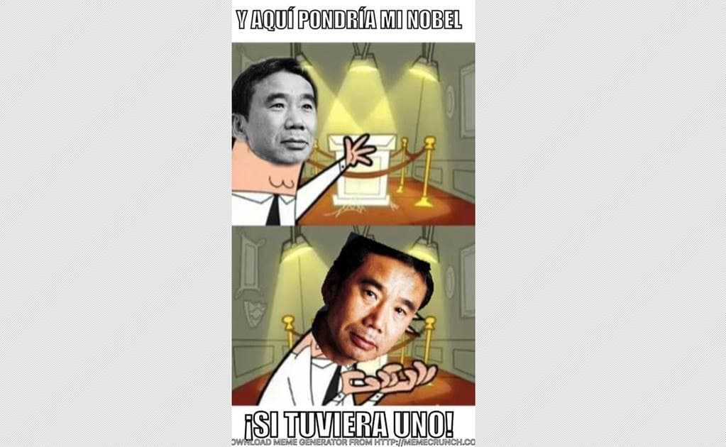 Sigue participando, Murakami.