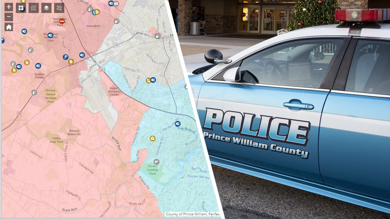 Mapa del crimen en el condado Prince William: ubica dónde se cometen delitos en la región