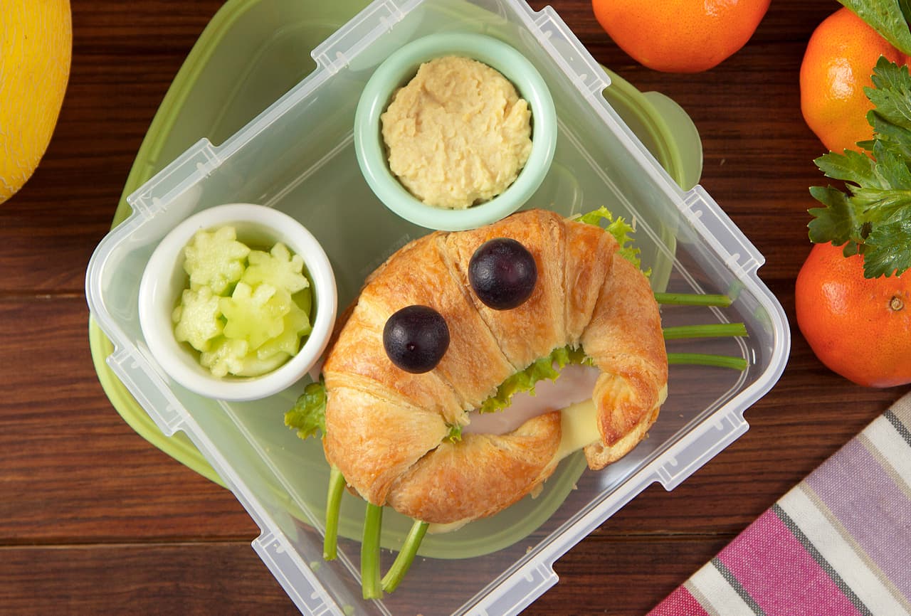 Croissant de pavo (Día 21) - Un mes de lunch boxes sanos 