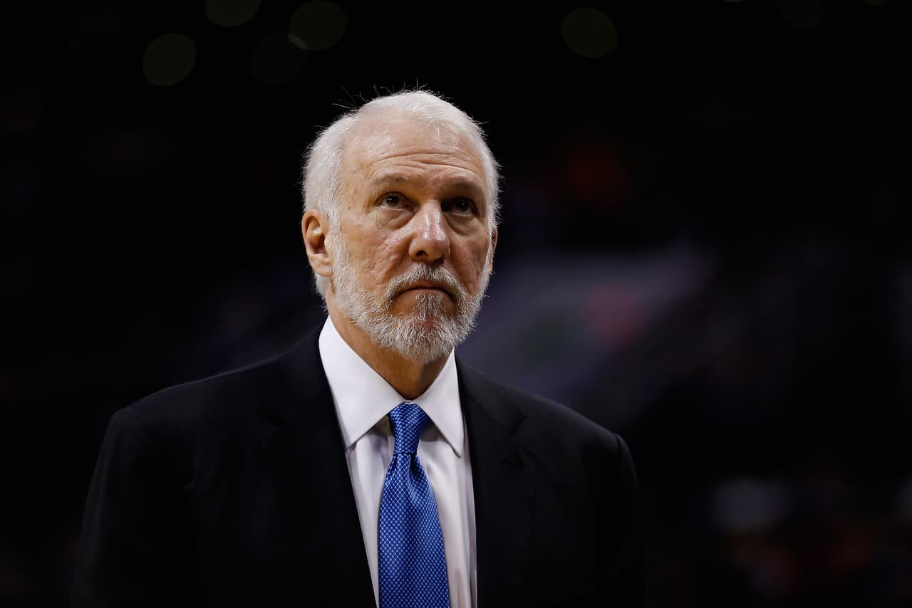 Spurs coach Gregg Popovich slides into fifth place in coaching victories