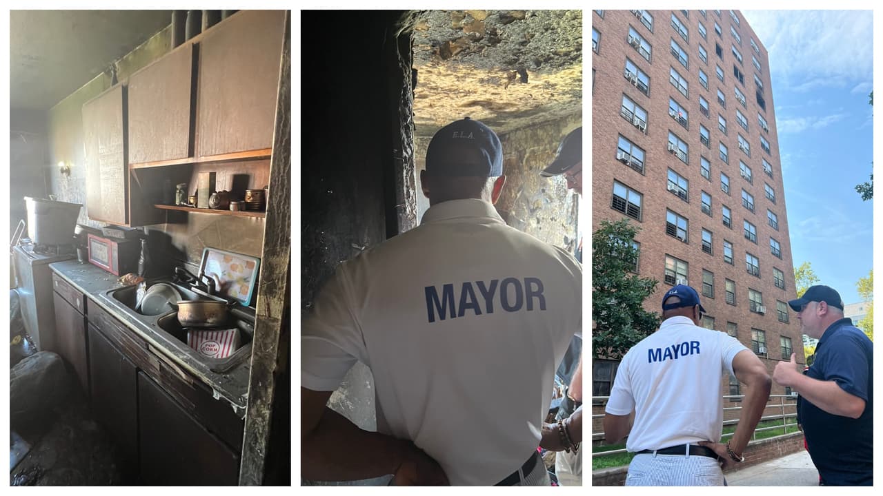 Tres niños hospitalizados en condición crítica por incendio en Brooklyn