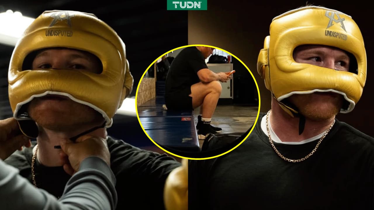 Canelo Álvarez estrena look en su regreso a los entrenamientos
