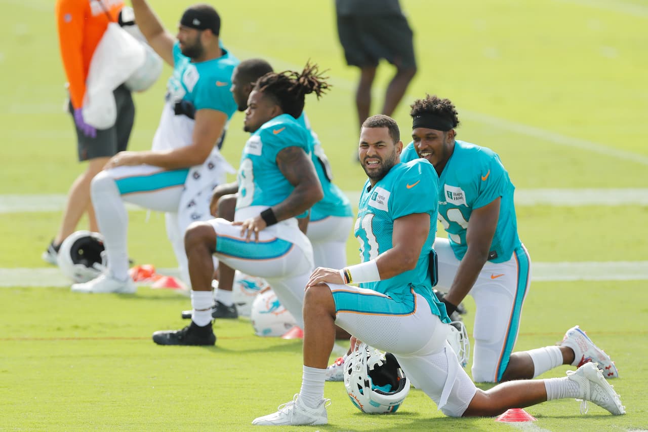 La temporada del 2020 comienza el 20 de septiembre, cuando los Dolphins se enfrenten a los Buffalo Bills.