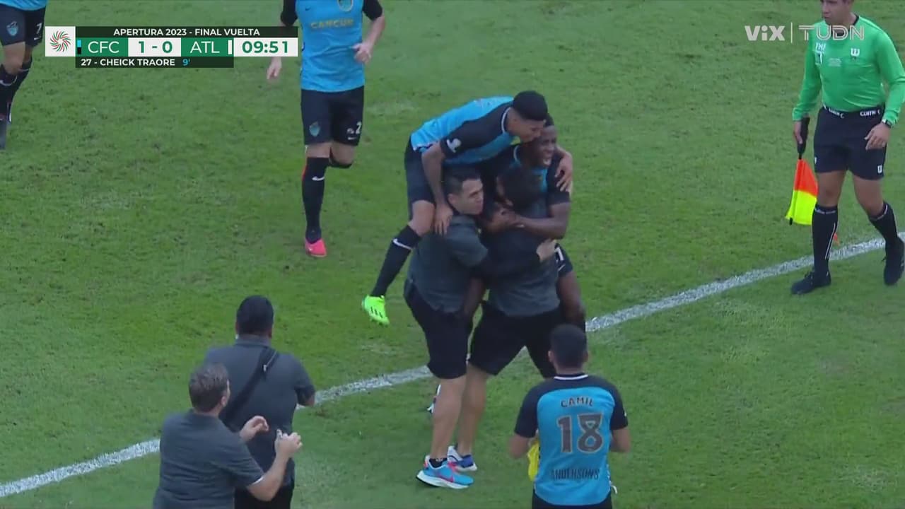 ¡Golazo de Traoré! Cancún abre el marcador