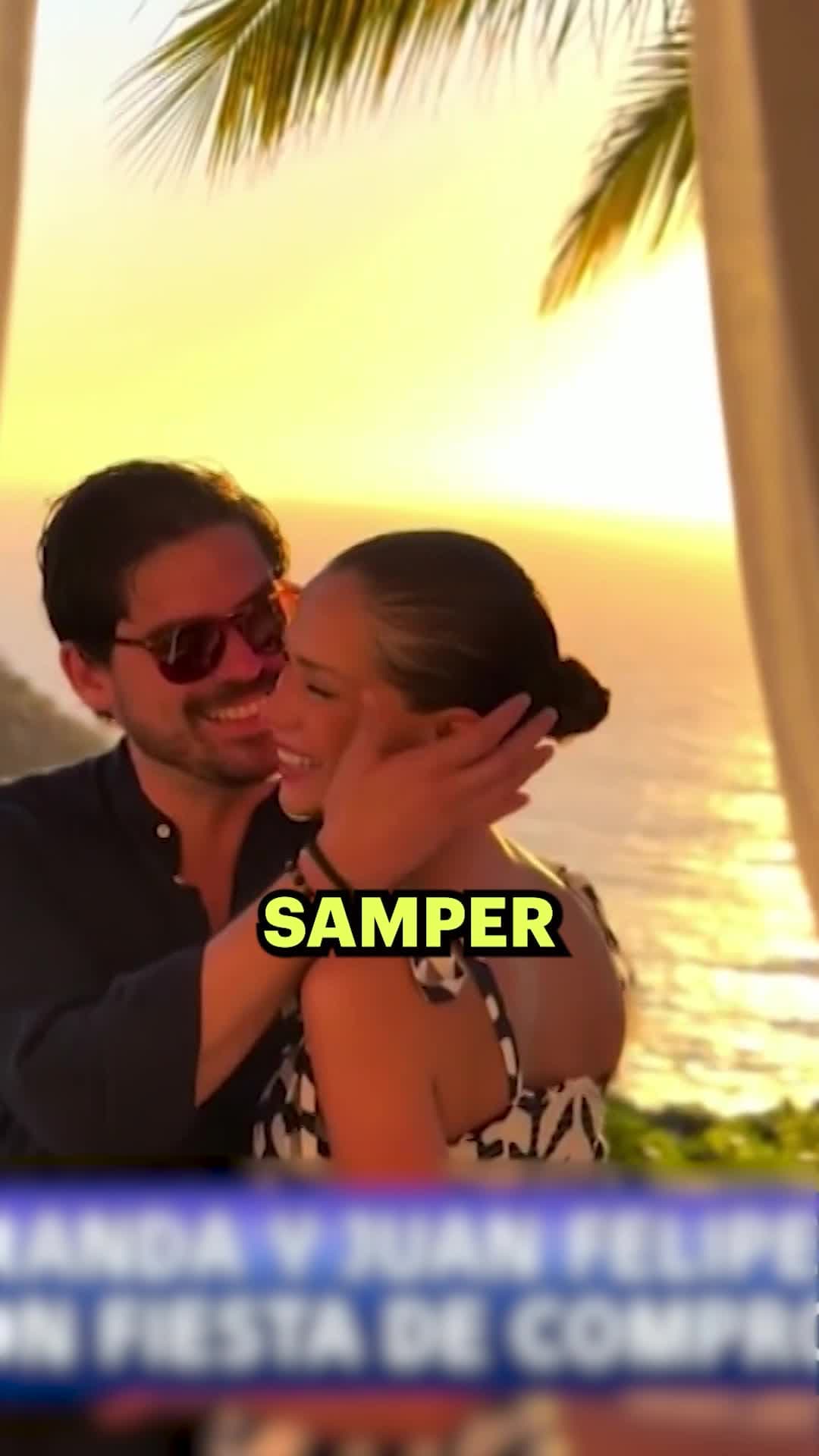 Carolina Miranda y Juan Felipe Samper alistan su boda