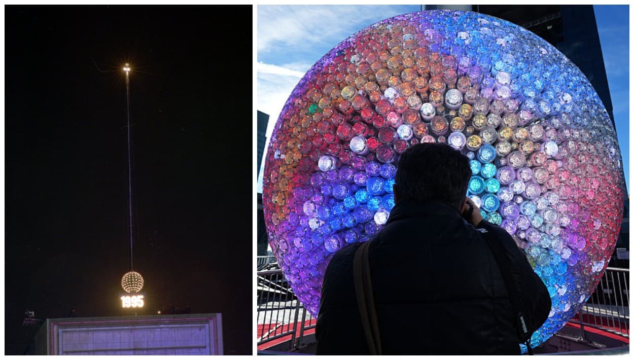 Cómo es la nueva bola que caerá en Times Square para dar la bienvenida al año 2026 