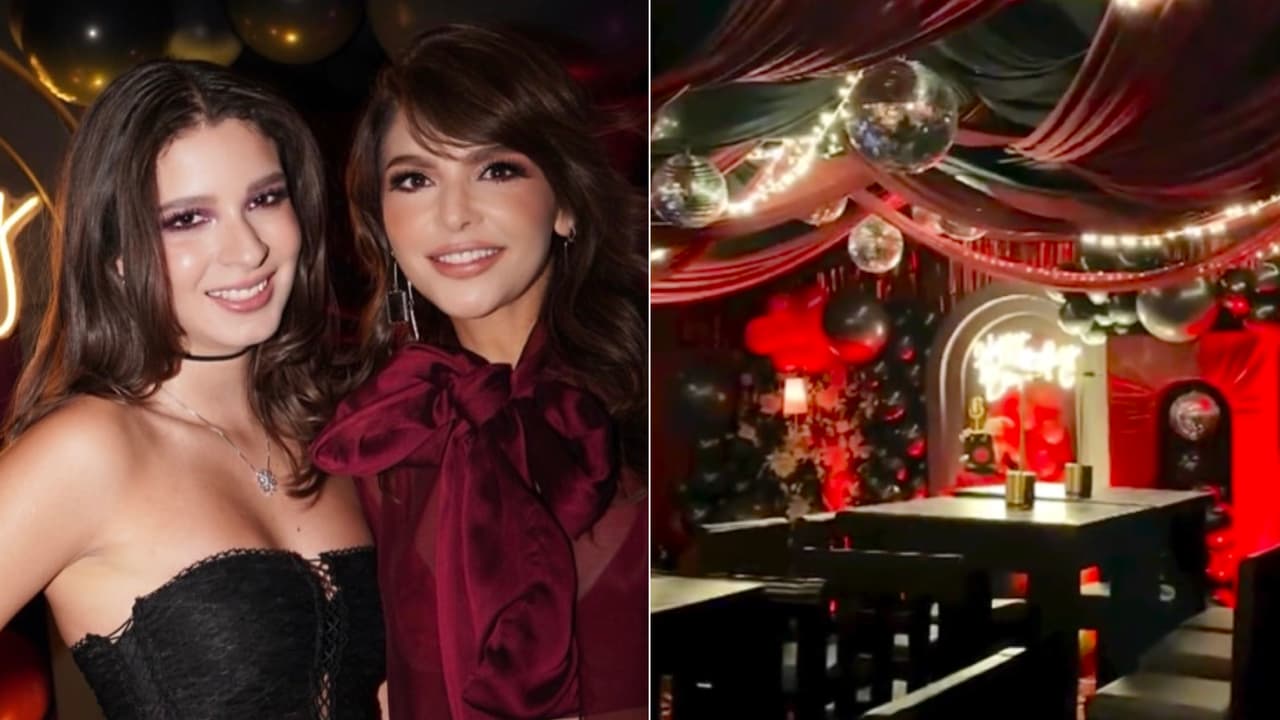 Itatí Cantoral festeja el ‘cumple’ 18 de su hija con gran fiesta temática al estilo jazz