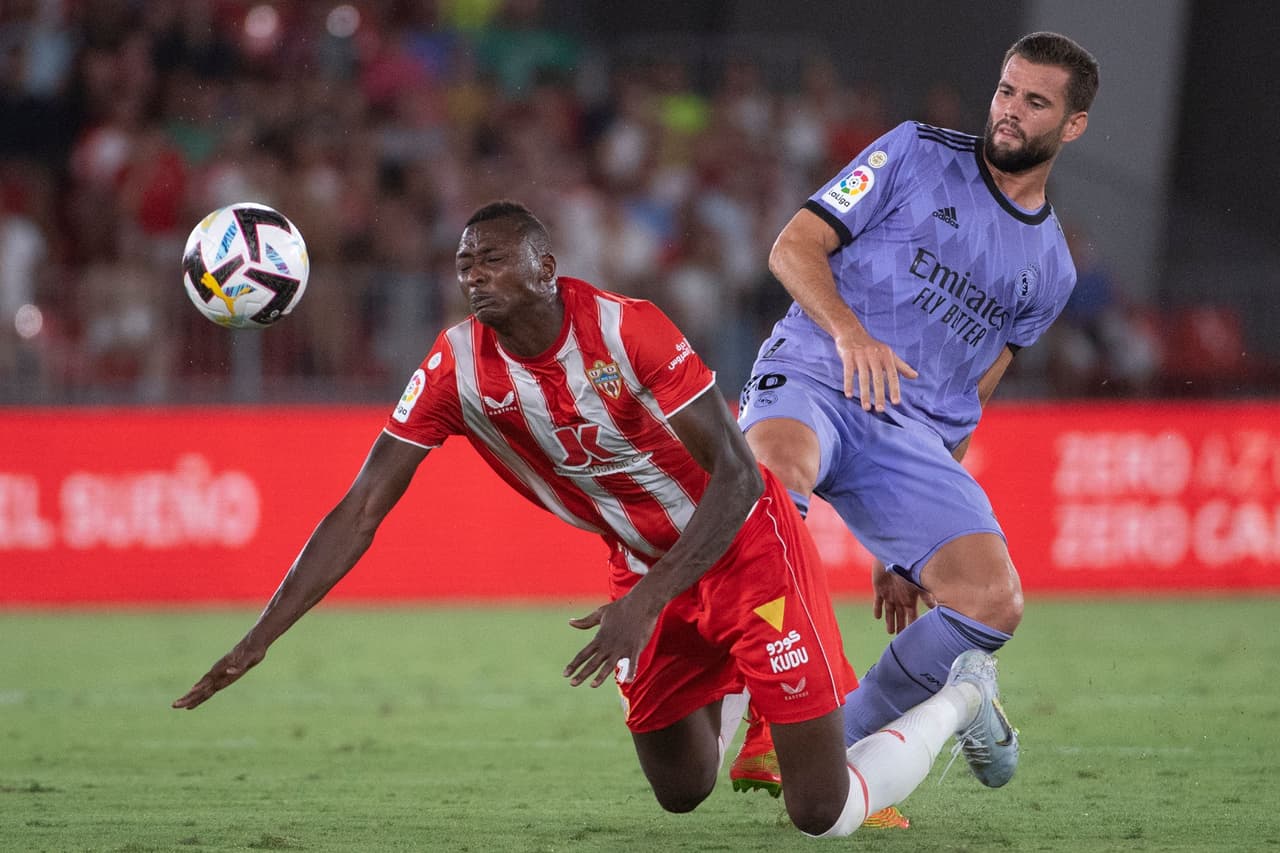 Real Madrid sufrió pero terminó derrotando al Almería con un golazo de David Alaba que entró de cambio para salvar a su equipo.