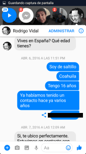 En aquel entonces, Rodrigo Alejandro tenía 16 años y le dio el número de la casa de su abuela.