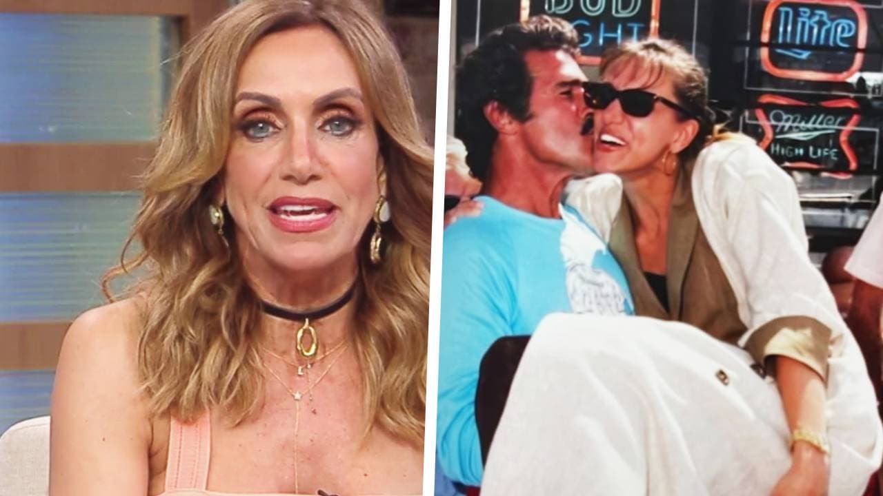 Lili narra la historia detrás de su primera foto con Andrés García en 1989: "me carga y me besa"