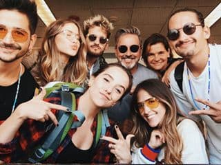 Sofía y Ricky juntaron a sus familias para viajar a Islandia; a juzgar por las fotos que compartieron se llevaban muy bien todos.