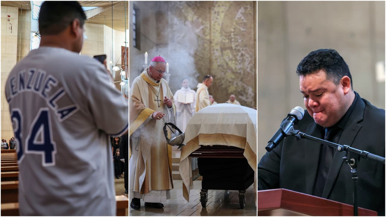 “Su muerte llegó demasiado pronto”: Fanáticos de Los Dodgers dan el último adiós a Fernando  Valenzuela