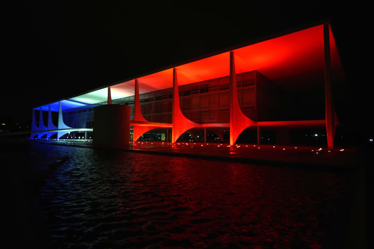 Palacio de Planalto, Brasilia, Brasil
