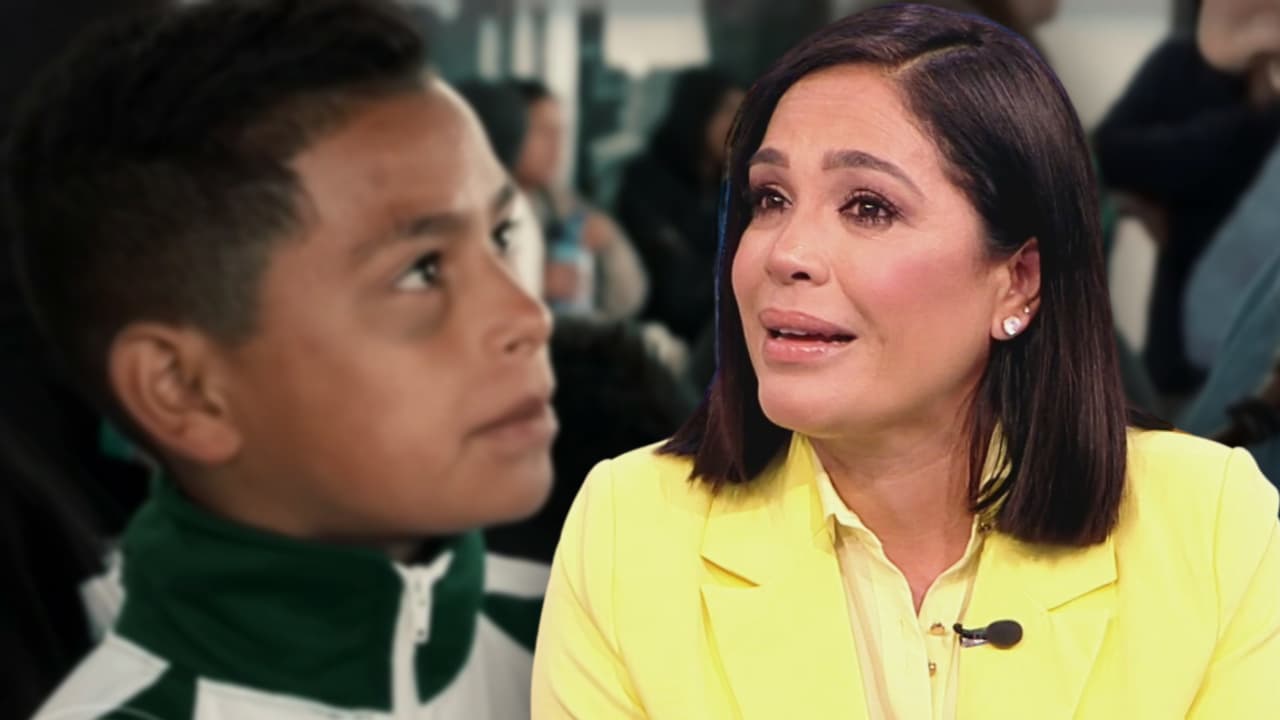 "El corazón desgarrado": Karla Martínez llora tras escuchar el sufrimiento de los niños migrantes