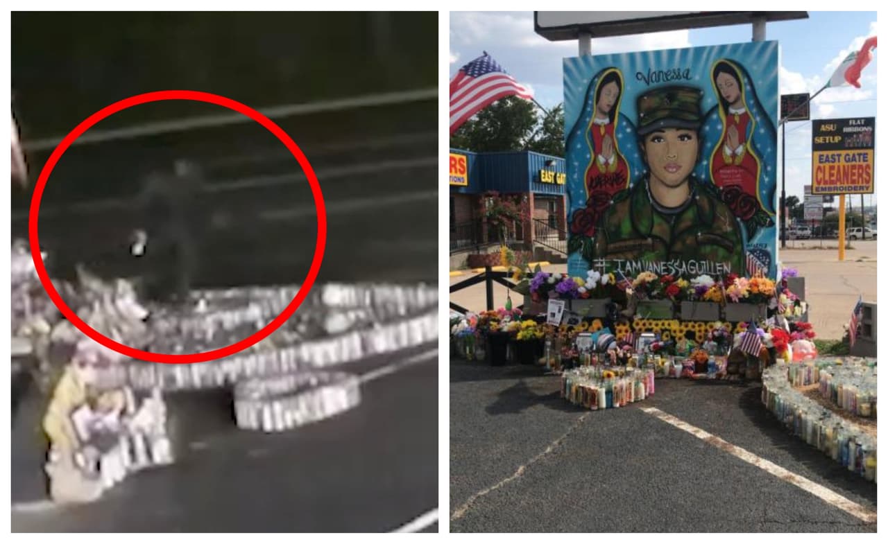 La 
<a href="https://www.facebook.com/94722630161/videos/897714274090038" target="_blank">Liga de Ciudadanos Latinoamericanos Unidos (LULAC)</a> publicó un video en Facebook el viernes por la mañana que muestra a alguien destrozando el altar creado en memoria de la soldado Vanessa Guillén en Killeen.