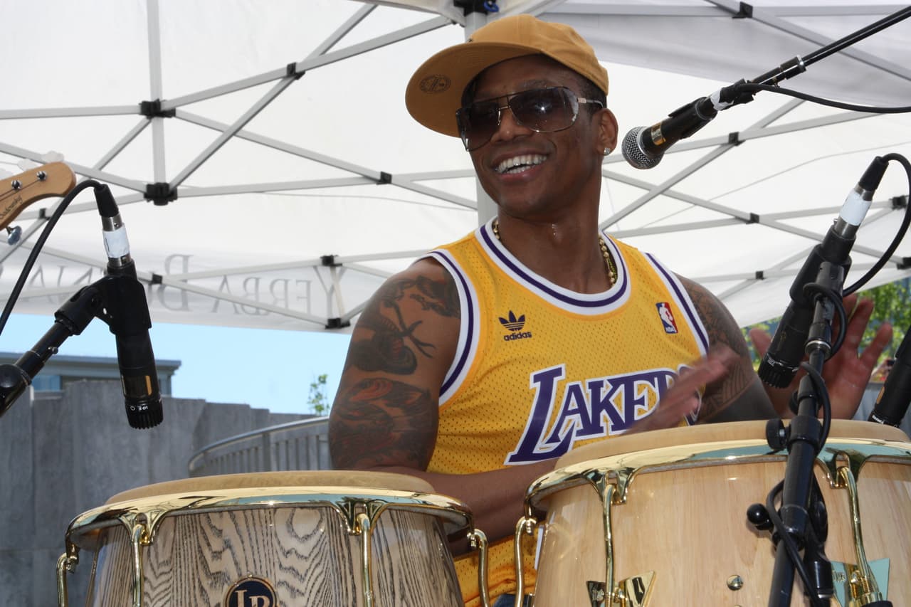 Pedrito Martínez Group in San Francisco, May 2016.