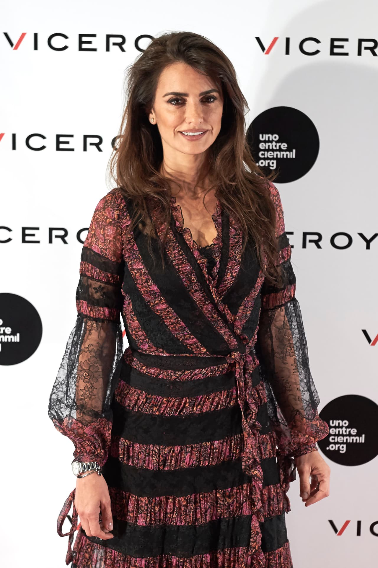 Y Penélope conquistó a todos en la presentación.