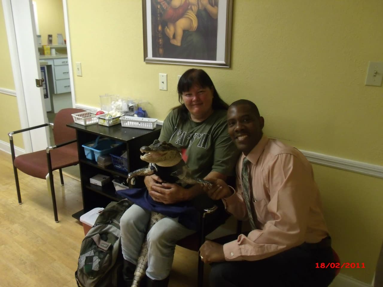 Rambo, en una visita al doctor.