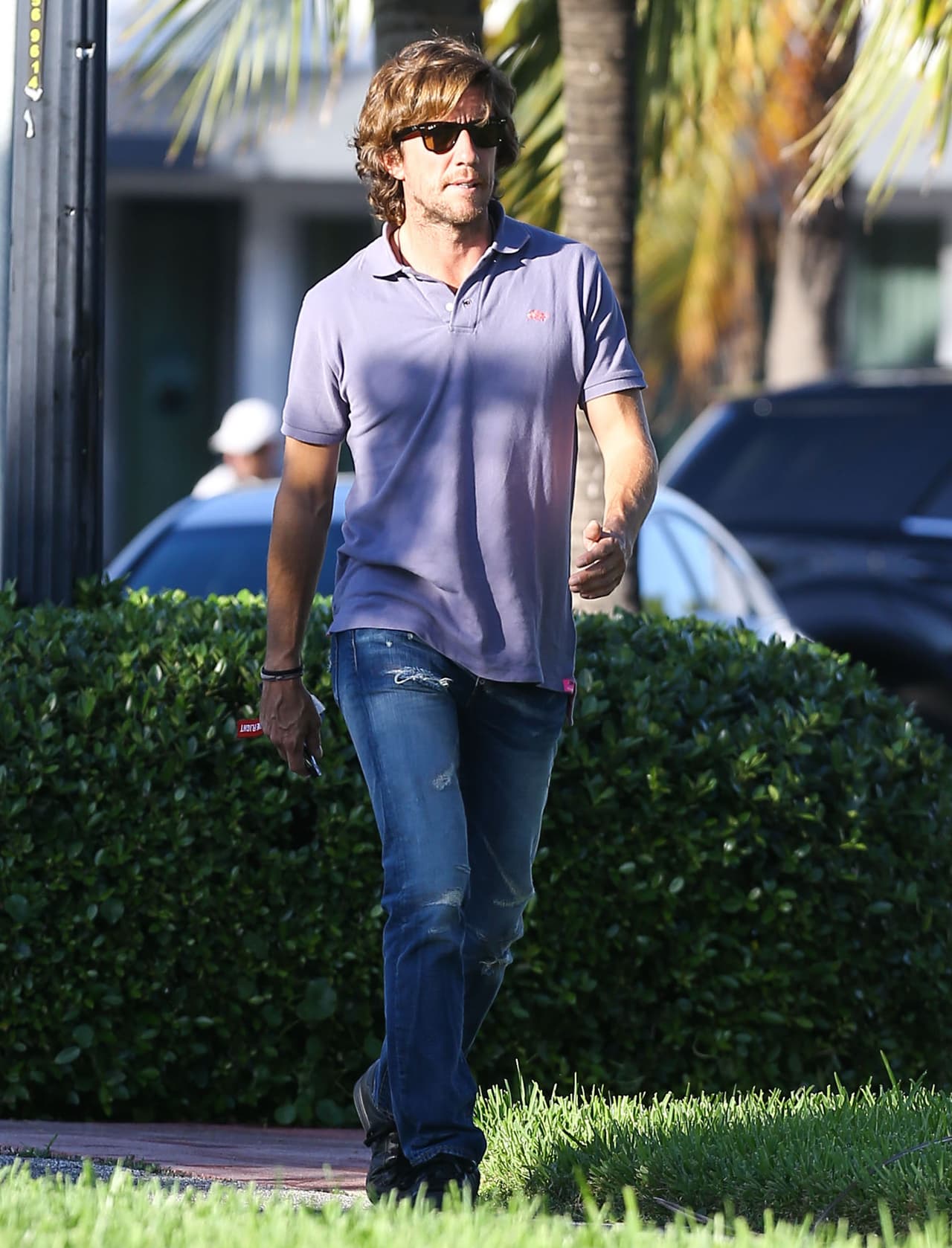 Colate jugando con su hijo Nico hace unos meses.