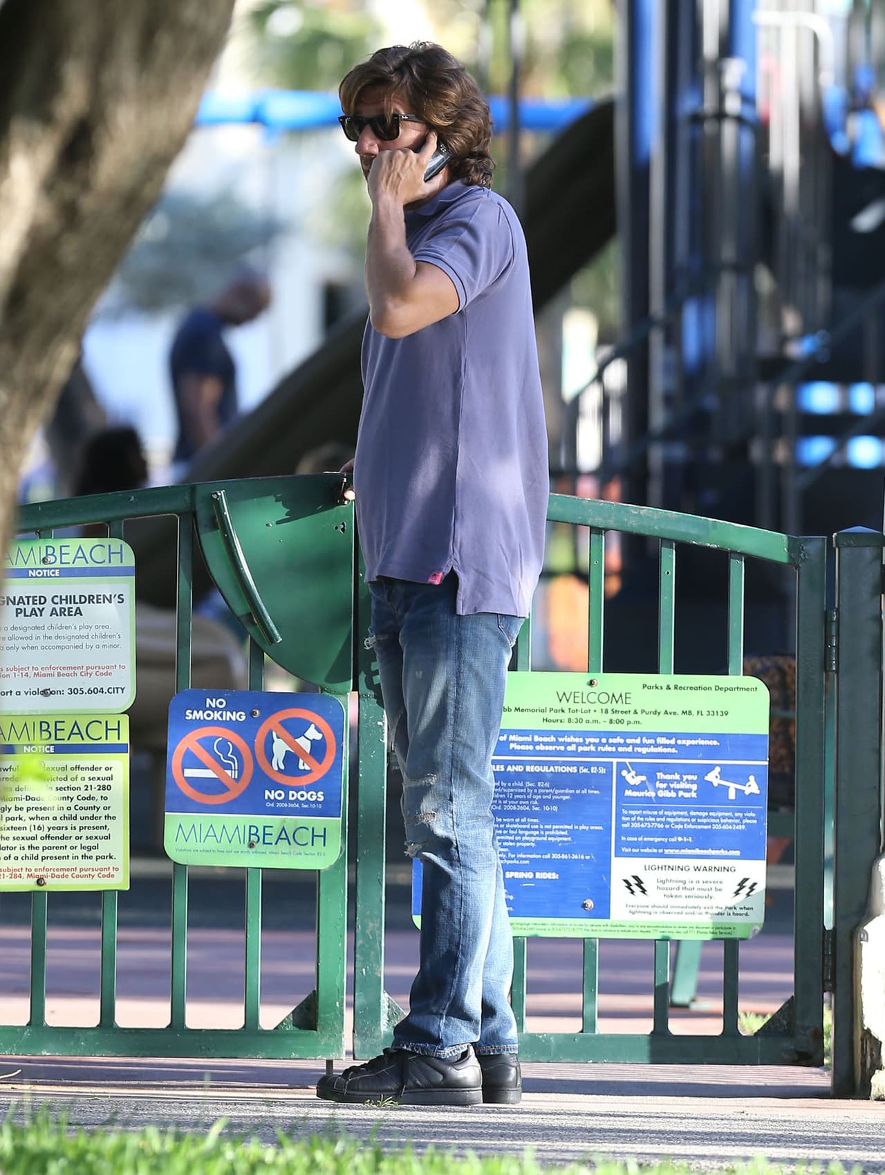 Colate jugando con su hijo Nico hace unos meses.