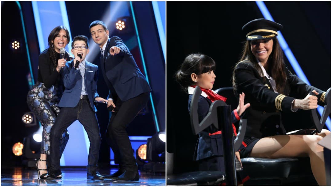 Miércoles de estrellas en Pequeños Gigantes: Luis Coronel y Livia Brito se robaron el show