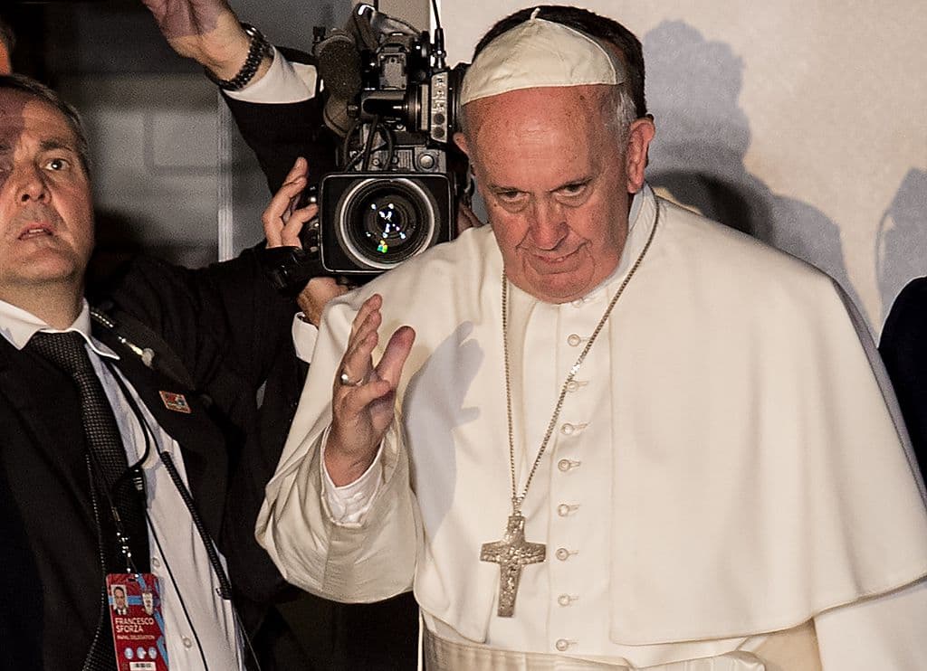 El Papa Francisco visitó a prisioneros en la prisión Curran-Fromhold el 27 de septiembre de 2015.