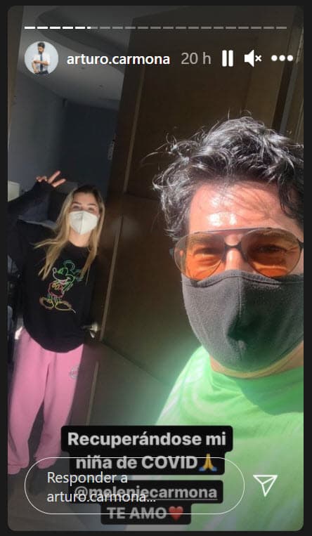 Según lo que publicó la estrella de 
<b>Te Doy La Vida</b>, su hija está "casi al 100". 
<br>