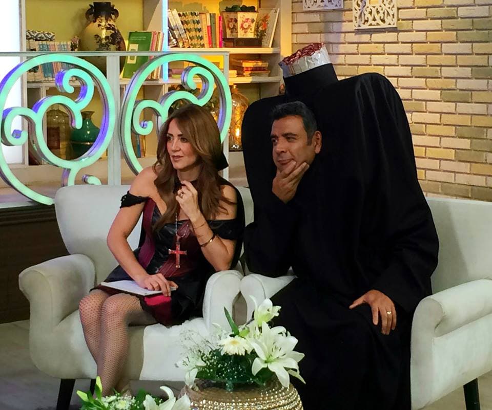 Una vampira y un degollado muy tiernos.