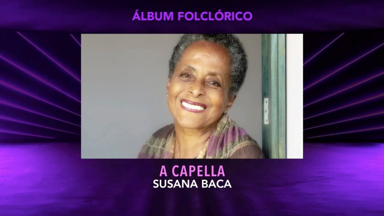 El Mejor Álbum Folclórico lo ganó ‘A capella’ de Susana Baca.