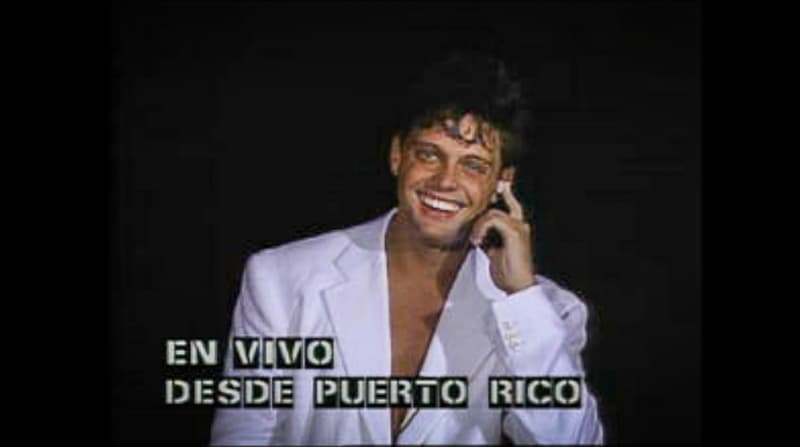 El final de la celebración fue enmarcado por una transmisión en vivo desde Puerto Rico, en la cual Luis Miguel recibió con gran alegría el premio a la Mejor Canción Pop por su sencillo 'No sé tú'.