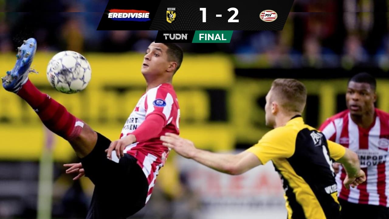 PSV le remonta al Vitesse con Erick Gutiérrez